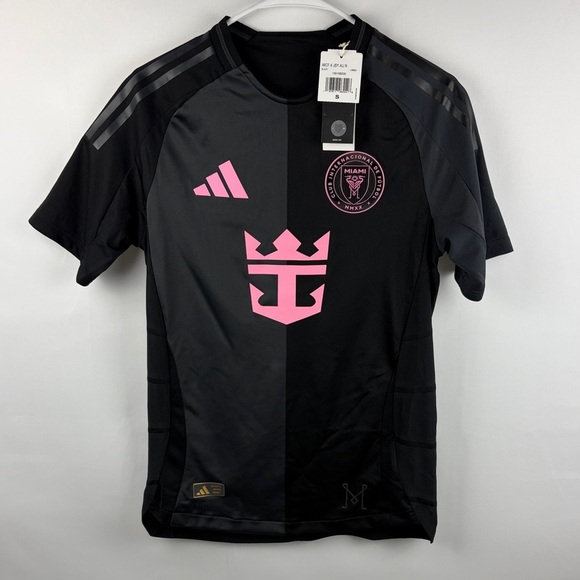 adidas Other - Adidas Inter Miami Messi #10 Jersey Black Pink MLS Authentic NWT Men’s Size S